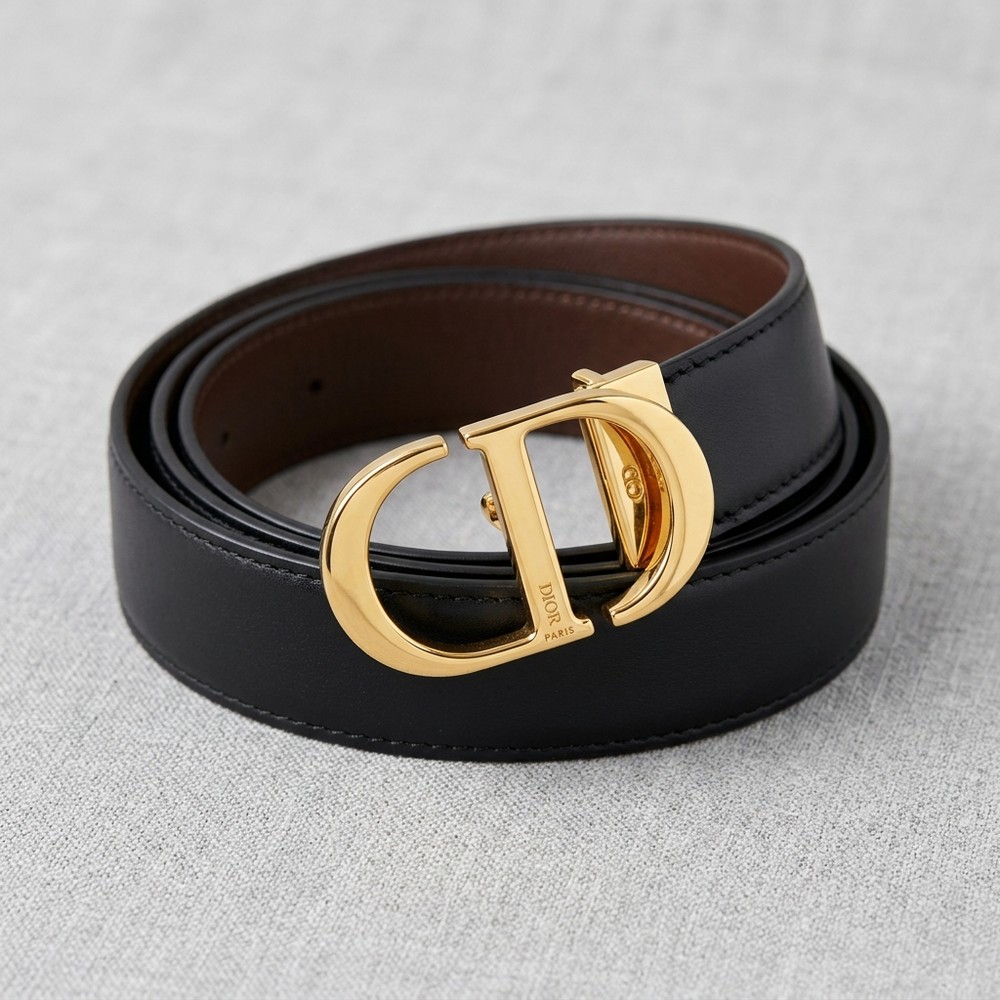 Christian Dior 30 Montaigne Reversible Belt 35mm